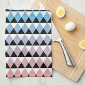 Stammes- aztekisches Ombre Muster Küchentuch (Viertel Falte)