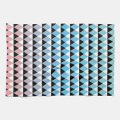 Stammes- aztekisches Ombre Muster Küchentuch (Horizontal)