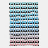 Stammes- aztekisches Ombre Muster Küchentuch (Vertikal)