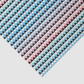 Stammes- aztekisches Ombre Muster Seidenpapier (Ausschnitt)