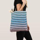Stammes- aztekisches Ombre Muster Tasche (Von Nahem)