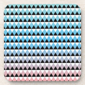 Stammes- aztekisches Ombre Muster Untersetzer (Vorderseite)