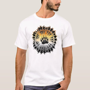 Stammes- Bärn-Stolz-Tatzen-Shirt T-Shirt