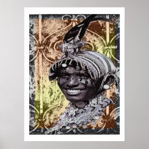 Stammes- Bling Poster