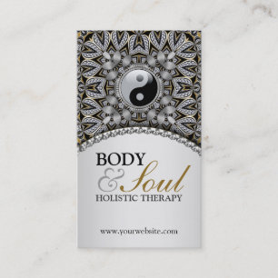 Stammes- Bohemische holistische neue Visitenkarte