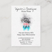 *~* Stammes- Boho Visitenkarte (Rückseite)