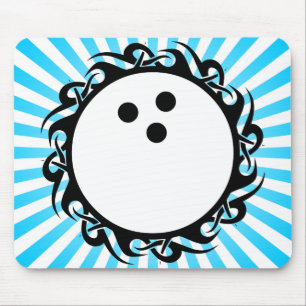 Stammes-Bowling Mousepad