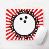 Stammes-Bowling Mousepad (Mit Mouse)