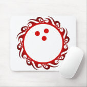 Stammes-Bowling Mousepad (Mit Mouse)
