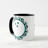 Stammes-Bowling Tasse (Vorderseite Links)