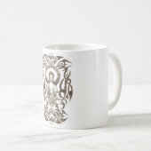 Stammes- Buddha Kaffeetasse (VorderseiteRechts)