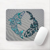 Stammes- Delphin-und Haifisch-Tätowierung Mousepad (Mit Mouse)