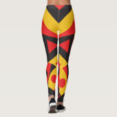Stammes der Aborigine Leggings (Rückseite)