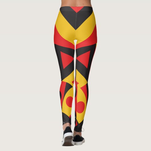 Stammes der Aborigine Leggings (Rückseite)