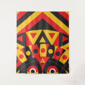 Stammes der Aborigine Wandteppich (Vorderseite)