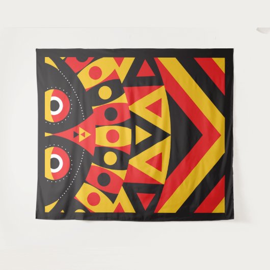 Stammes der Aborigine Wandteppich (Vorderseite (Horizontal))