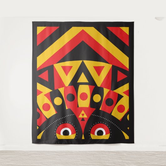 Stammes der Aborigine Wandteppich (Vorderseite)