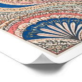 Stammes-Doodle-Kunst Poster (Ecke)