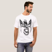 Stammes- Drache b T-Shirt (Vorne ganz)