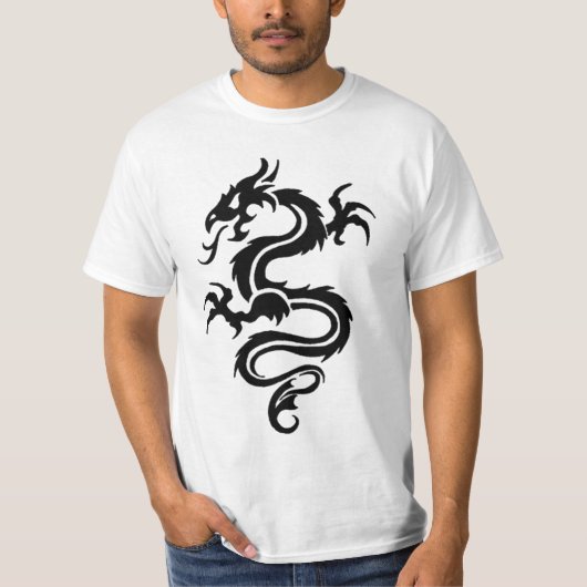 Stammes- Drache T-Shirt (Vorderseite)