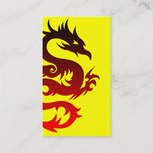 Stammes- Drache Visitenkarte