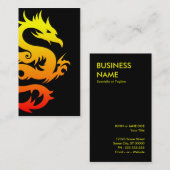 Stammes- Drache Visitenkarte (Vorne/Hinten)