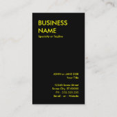 Stammes- Drache Visitenkarte (Rückseite)