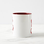 Stammes- Drache Zweifarbige Tasse (Mittel)