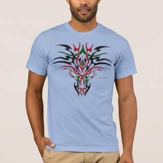 Stammes- Drachekopf T-Shirt