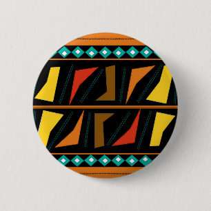 Stammes- Druck I Button