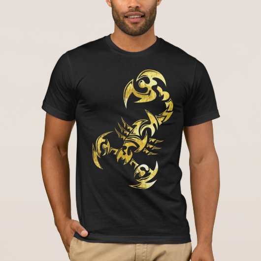Stammes- Dunkelheitst-stück des Skorpions 2 T-Shirt (Vorderseite)