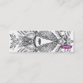 Stammes- - dünn mini visitenkarte (Rückseite)