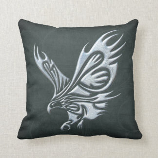 Stammes- Eagle Kissen