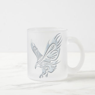 Stammes- Eagle Mattglastasse