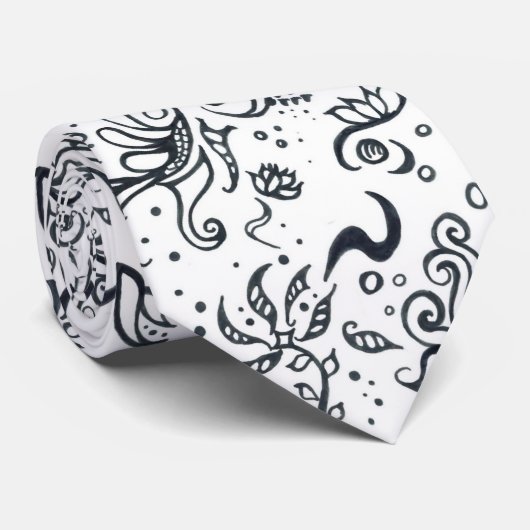 Stammes- Entwurfsmuster Krawatte (Gerollt)