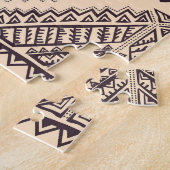 Stammes, ethnische, Vintage Geschäftsmuster Puzzle (Seite)