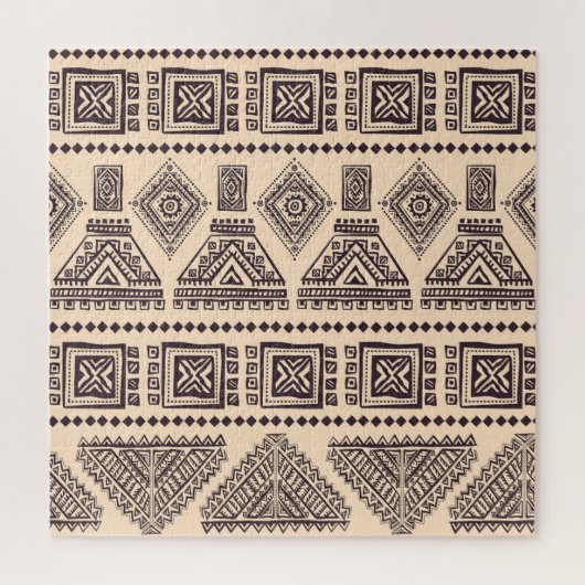 Stammes, ethnische, Vintage Geschäftsmuster Puzzle (Vertikal)