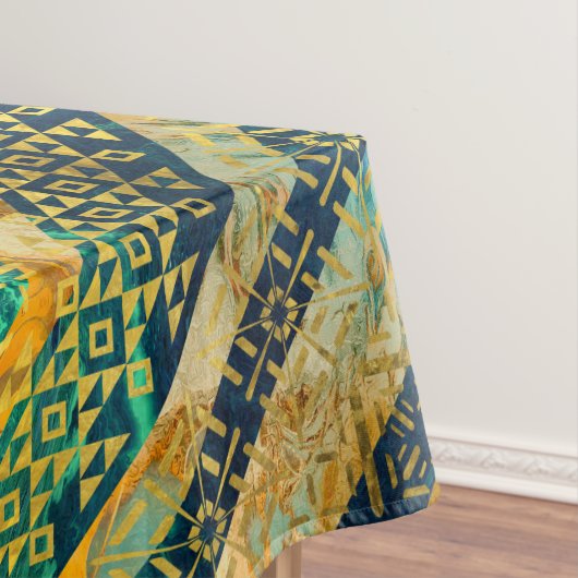 Stammes- ethnisches Boho Muster Tischdecke (Beispiel)