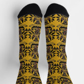 Stammes-ethnisches Tattoo-Muster  Socken (Oben)
