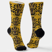 Stammes-ethnisches Tattoo-Muster  Socken (Gewinkelt)