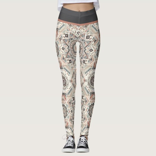 Stammes-Express Leggings (Vorderseite)