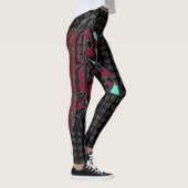 Stammes- Feder-Leggings Leggings (Rechts)