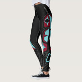 Stammes- Feder-Leggings Leggings (Links)