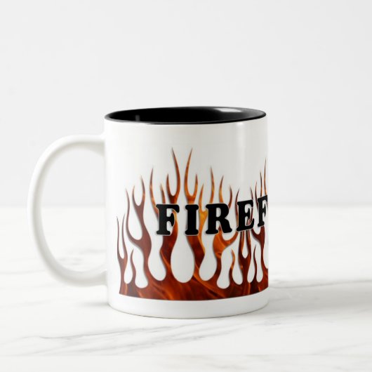 Stammes- FF-Flammen Zweifarbige Tasse (Links)