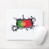 Stammes- Flagge Portugal Mousepad (Mit Mouse)