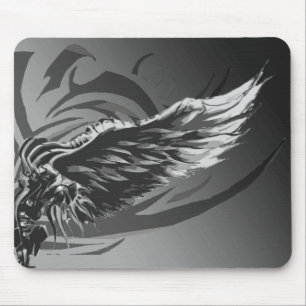 Stammes- Flügelentwurf Mousepad