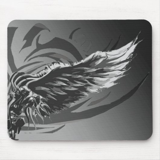 Stammes- Flügelentwurf Mousepad (Vorne)