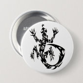 Stammes- Geckoknopf Button (Vorne & Hinten)