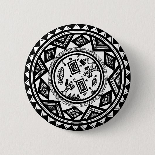 Stammes-Geister Button (Vorderseite)