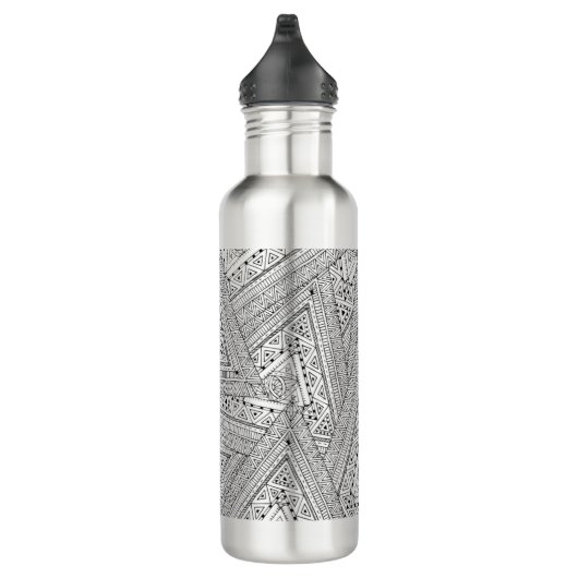 Stammes- Gekritzel 2 Trinkflasche (Rechts)